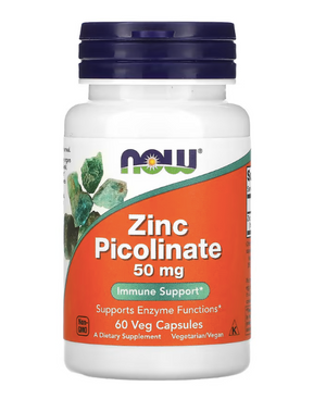 Now Zinc Picolinate (60 Capsules)