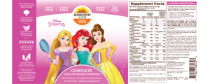 Sundown Disney Princess Multivitamin Gummies