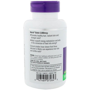 Natrol Biotin 5000 Mcg